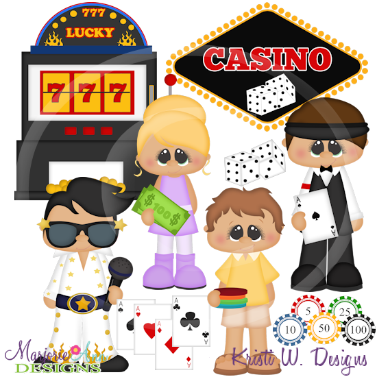 Vegas Vacation SVG Cutting Files Includes Clipart - Click Image to Close